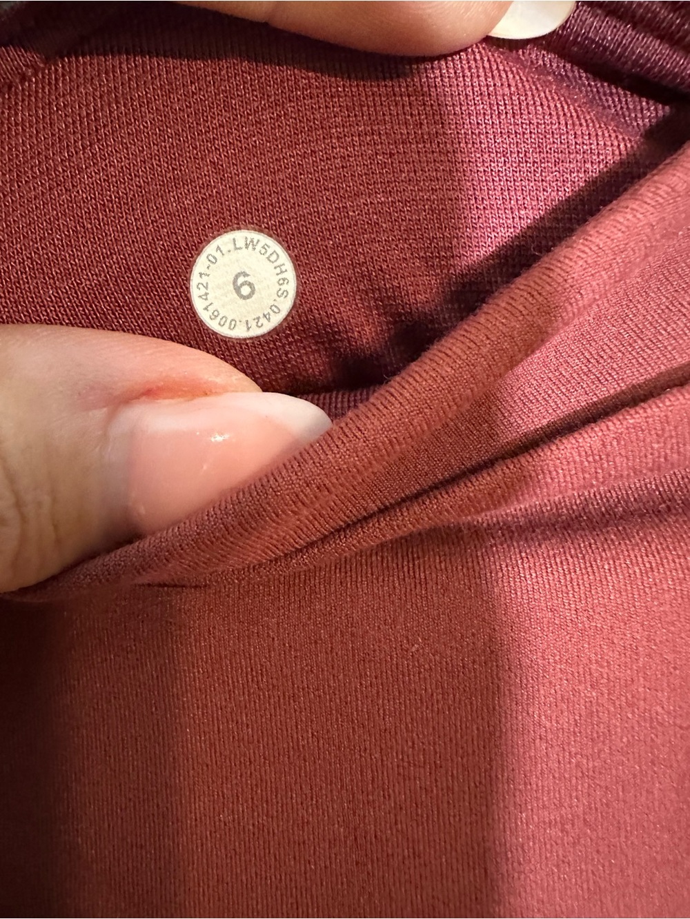 Lululemon Spiced Chai Align Joggers Sz 6 - Picture 4 of 4